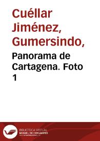 Panorama de Cartagena. Foto 1 | Biblioteca Virtual Miguel de Cervantes