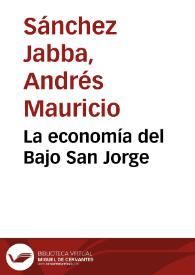 La economía del Bajo San Jorge | Biblioteca Virtual Miguel de Cervantes