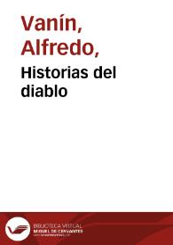 Historias del diablo | Biblioteca Virtual Miguel de Cervantes