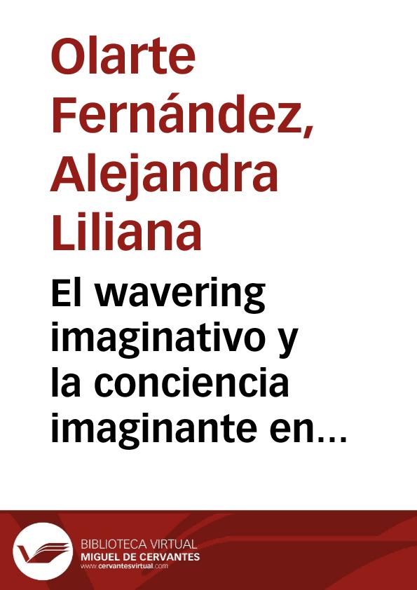 El wavering imaginativo y la conciencia imaginante en los cuentos de Marvel  Moreno y Angela Carter