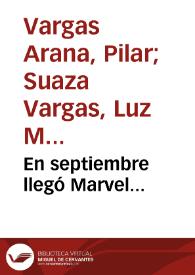 En septiembre llegó Marvel... | Biblioteca Virtual Miguel de Cervantes