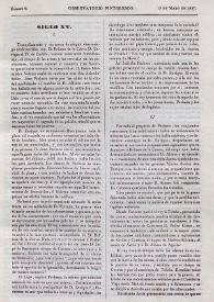 Observatorio pintoresco. Núm. 3, 15 de mayo de 1837 | Biblioteca Virtual Miguel de Cervantes