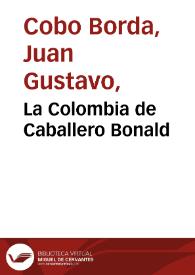 La Colombia de Caballero Bonald | Biblioteca Virtual Miguel de Cervantes