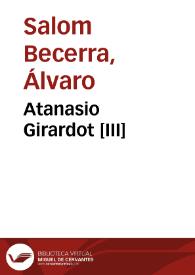 Atanasio Girardot [III] | Biblioteca Virtual Miguel de Cervantes