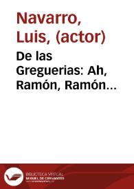 De las Greguerias: Ah, Ramón, Ramón... | Biblioteca Virtual Miguel de Cervantes