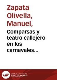 Comparsas y teatro callejero en los carnavales colombianos | Biblioteca Virtual Miguel de Cervantes