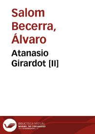 Atanasio Girardot [II] | Biblioteca Virtual Miguel de Cervantes