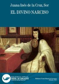 El Divino Narciso / Sor Juana Inés de la Cruz