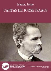 Cartas de Jorge Isaacs | Biblioteca Virtual Miguel de Cervantes