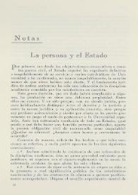 La persona y el Estado / Pedro Laín Entralgo | Biblioteca Virtual Miguel de Cervantes