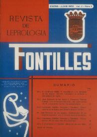 More information Fontilles. Revista de Leprología. Vol. V, 1960-1963