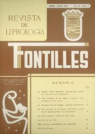More information Fontilles. Revista de Leprología. Vol. VI, 1964-1967