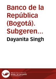 Dayanita Singh | Biblioteca Virtual Miguel de Cervantes