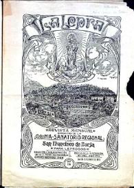 Más información sobre Fontilles [Valencia]. 1909