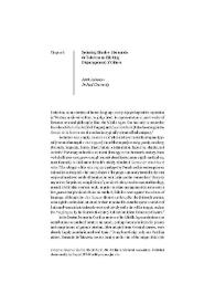 Seducing Slander: Hernando de Talavera on Eliciting Disparagement of Others / Mark D. Johnston | Biblioteca Virtual Miguel de Cervantes