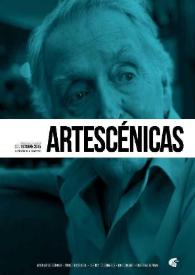 Más información sobre Artescénicas : la revista de la Academia. Núm. 2, octubre 2015