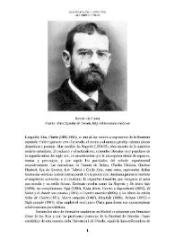 Leopoldo Alas, "Clarín" (1852-1901) / Ana González Tornero | Biblioteca Virtual Miguel de Cervantes