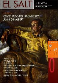 El Salt / Edición digital a partir de Alicante, Instituto Alicantino de Cultura Juan Gil-Albert, 2004-