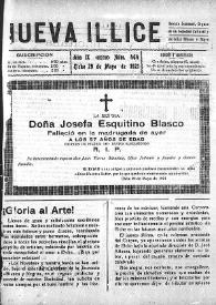 Nueva Illice (1913-1927). Núm. 464, 29 de mayo de 1921 | Biblioteca Virtual Miguel de Cervantes
