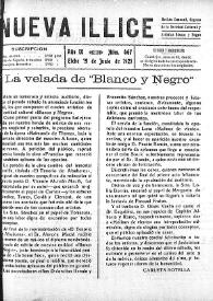 Nueva Illice (1913-1927). Núm. 467, 19 de junio de 1921 | Biblioteca Virtual Miguel de Cervantes