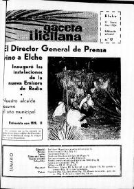 Gaceta Ilicitana. Núm. 17, 11 de enero de 1964 | Biblioteca Virtual Miguel de Cervantes