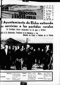 Gaceta Ilicitana. Núm. 19, 8 de febrero de 1964 | Biblioteca Virtual Miguel de Cervantes