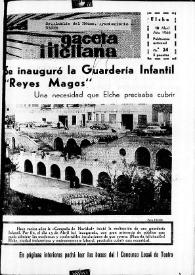 Gaceta Ilicitana. Núm. 24, 18 de abril de 1964 | Biblioteca Virtual Miguel de Cervantes