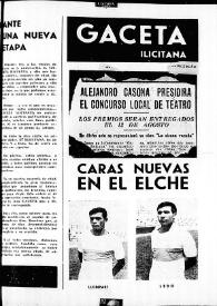 Gaceta Ilicitana. [Núm. 25, mayo de 1964] | Biblioteca Virtual Miguel de Cervantes