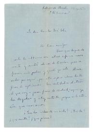 Más información sobre Carta de María Zambrano a Camilo José Cela. Robledo de Chabela, Madrid, 29 de agosto de 1935
