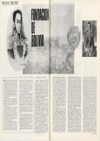 Bolivia 1825-1975. Fundación de Bolivia. Del pensamiento de Sucre / Sucre, A. J. de | Biblioteca Virtual Miguel de Cervantes