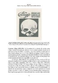 Colección Céltiga (1921-1923) [Semblanza] /  Prudencio Viveiro Mogo | Biblioteca Virtual Miguel de Cervantes
