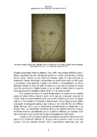 Claudio García (San Pedro de Matamá, Vigo, 1879 - Montevideo, 1949) [Semblanza] / Alejandra Torres Torres | Biblioteca Virtual Miguel de Cervantes