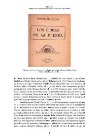 La Bolsa de los Libros (Montevideo, 1914-1945) [Semblanza] / Alejandra Torres Torres | Biblioteca Virtual Miguel de Cervantes