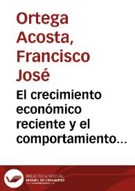El crecimiento económico reciente y el comportamiento de la inversión | Biblioteca Virtual Miguel de Cervantes