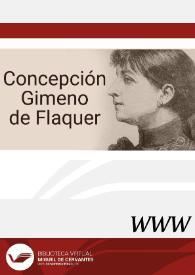 Visitar: Concepción Gimeno de Flaquer / directora M.ª de los Ángeles Ayala Aracil