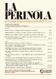 La Perinola : revista de investigación quevediana. Núm. 19, 2015 | Biblioteca Virtual Miguel de Cervantes