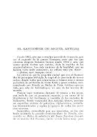 El Santander de Miguel Artigas / José del Río Sainz | Biblioteca Virtual Miguel de Cervantes