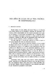 Dos años de lucha en la vida política de Menéndez Pelayo / Modesto Sanemeterio Cobo | Biblioteca Virtual Miguel de Cervantes