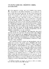 Un nuevo libro del argentino Derisi / por Emilio Lledó | Biblioteca Virtual Miguel de Cervantes