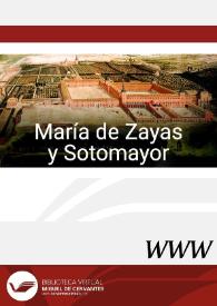 María de Zayas y Sotomayor / directora Elizabeth Treviño Salazar