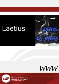 Visitar: Laetius (1980) [Ficha de espectáculo]
