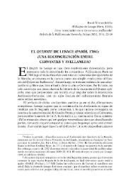 "El Quijote" de Lesage (París, 1704): ¿Una reconciliación entre Cervantes y Avellaneda? / David Álvarez Roblin | Biblioteca Virtual Miguel de Cervantes