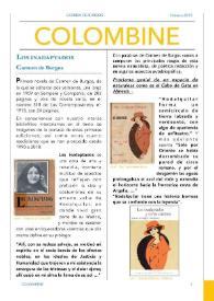 COLOMBINE. Febrero 2019. Los inadaptados | Biblioteca Virtual Miguel de Cervantes
