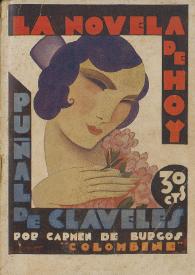 Puñal de claveles / Carmen de Burgos | Biblioteca Virtual Miguel de Cervantes