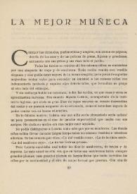 La mejor muñeca / Carmen de Burgos (Colombine) | Biblioteca Virtual Miguel de Cervantes