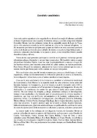 "Laudatio" académica / Salvador García Castañeda | Biblioteca Virtual Miguel de Cervantes