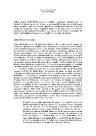 Eulalio Ferrer y la lectura / Blanca Ripoll Sintes | Biblioteca Virtual Miguel de Cervantes