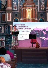  Acte del centenari Carmelina Sánchez-Cutillas | Biblioteca Virtual Miguel de Cervantes