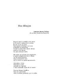 Dos dibujos / Antonio Buero Vallejo | Biblioteca Virtual Miguel de Cervantes