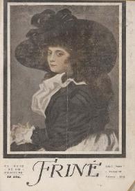 Friné. Revista femenina popular. Año I, núm. 1, febrero 1918. El arte de no envejecer | Biblioteca Virtual Miguel de Cervantes